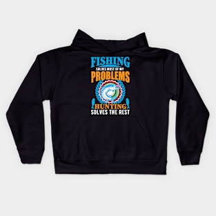 Fishing Lover Kids Hoodie